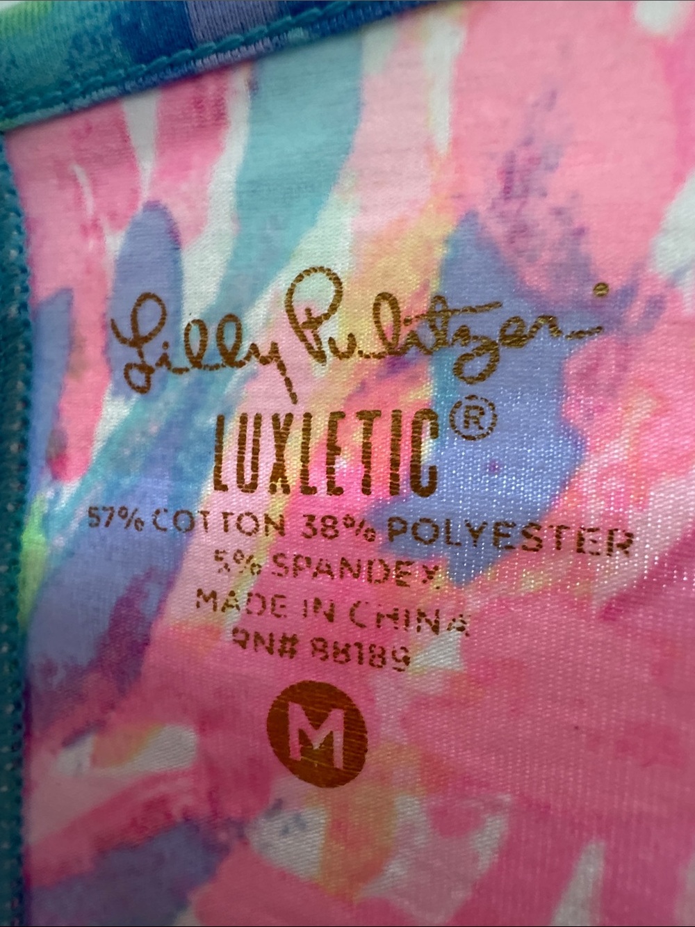 Lilly Pulitzer Pink Multi-Color V-Neck Long Sleeve Top - Picture 2 of 3